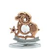 Crystocraft Zodiac – Aries - Rose Gold