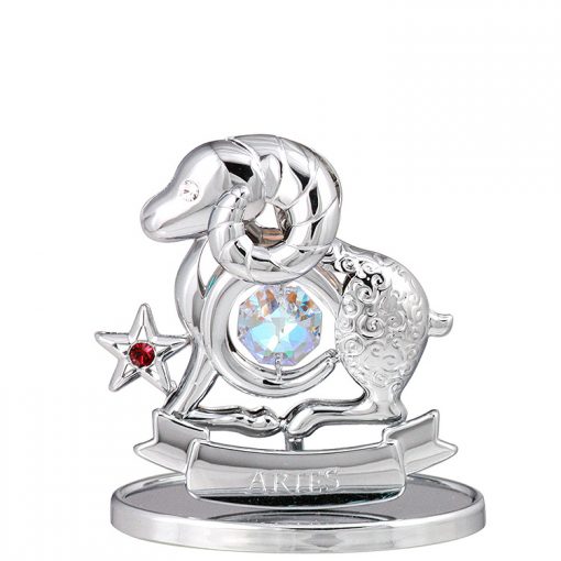 Crystocraft Zodiac - Aries - Silver 128271