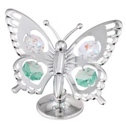 Crystocraft Swallow Tail Butterfly – Silver 124417