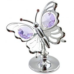 Crystocraft Mini Butterfly - Silver 141476