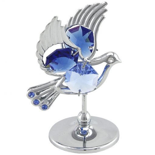 Crystocraft Dove - Silver/Blue 128985
