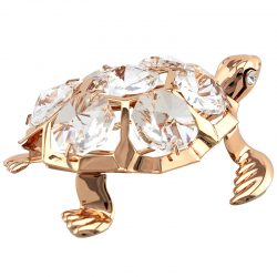 Crystocraft Turtle - Rose Gold