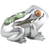 Crystocraft Lucky Frog - Silver