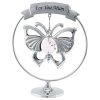 Crystocraft Emperor Butterfly - For You Mum - Silver
