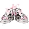 Crystocraft Baby Shoes - Pink
