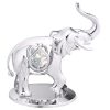 Crystocraft Lucky Elephant - Silver