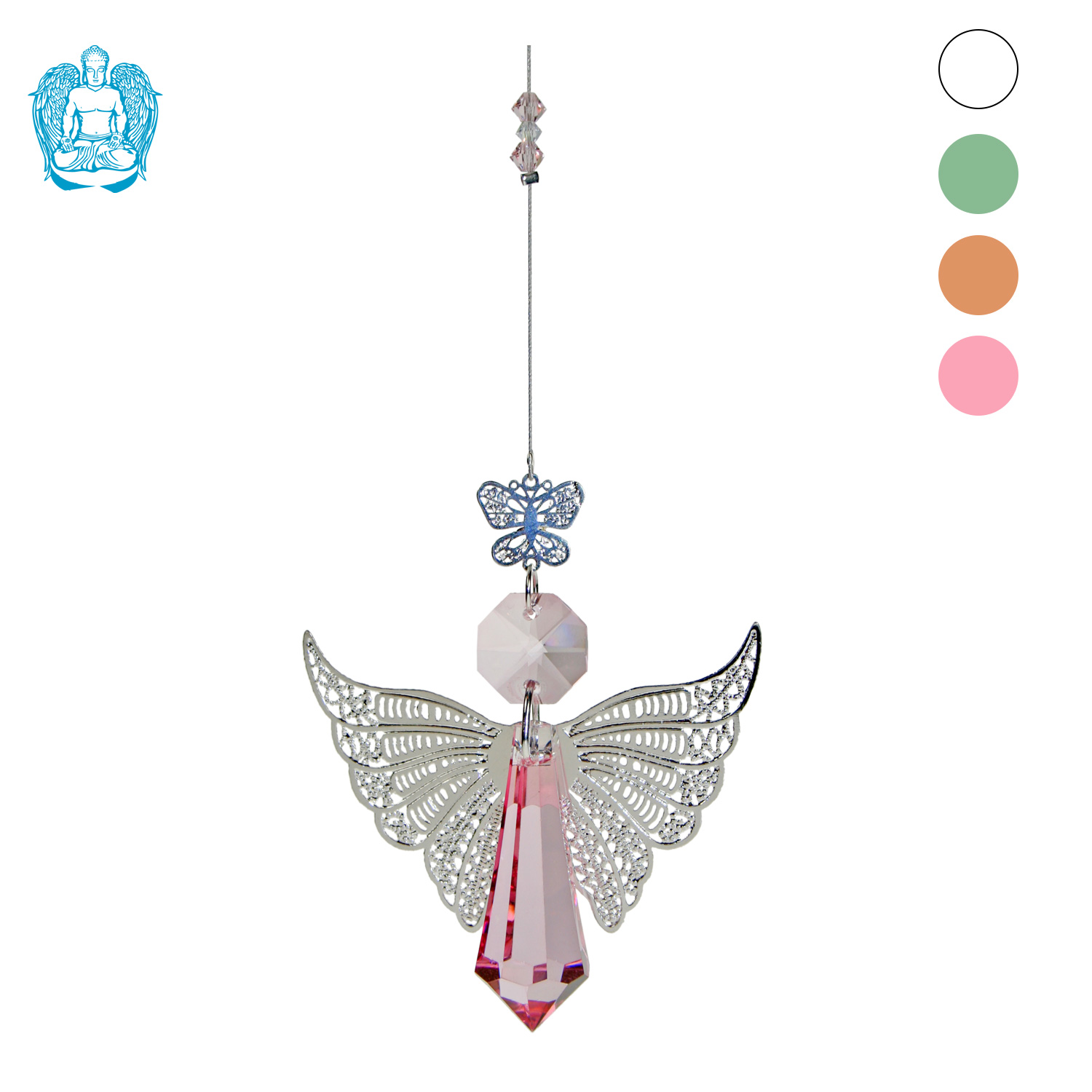 Butterfly Fairy Crystal Suncatcher