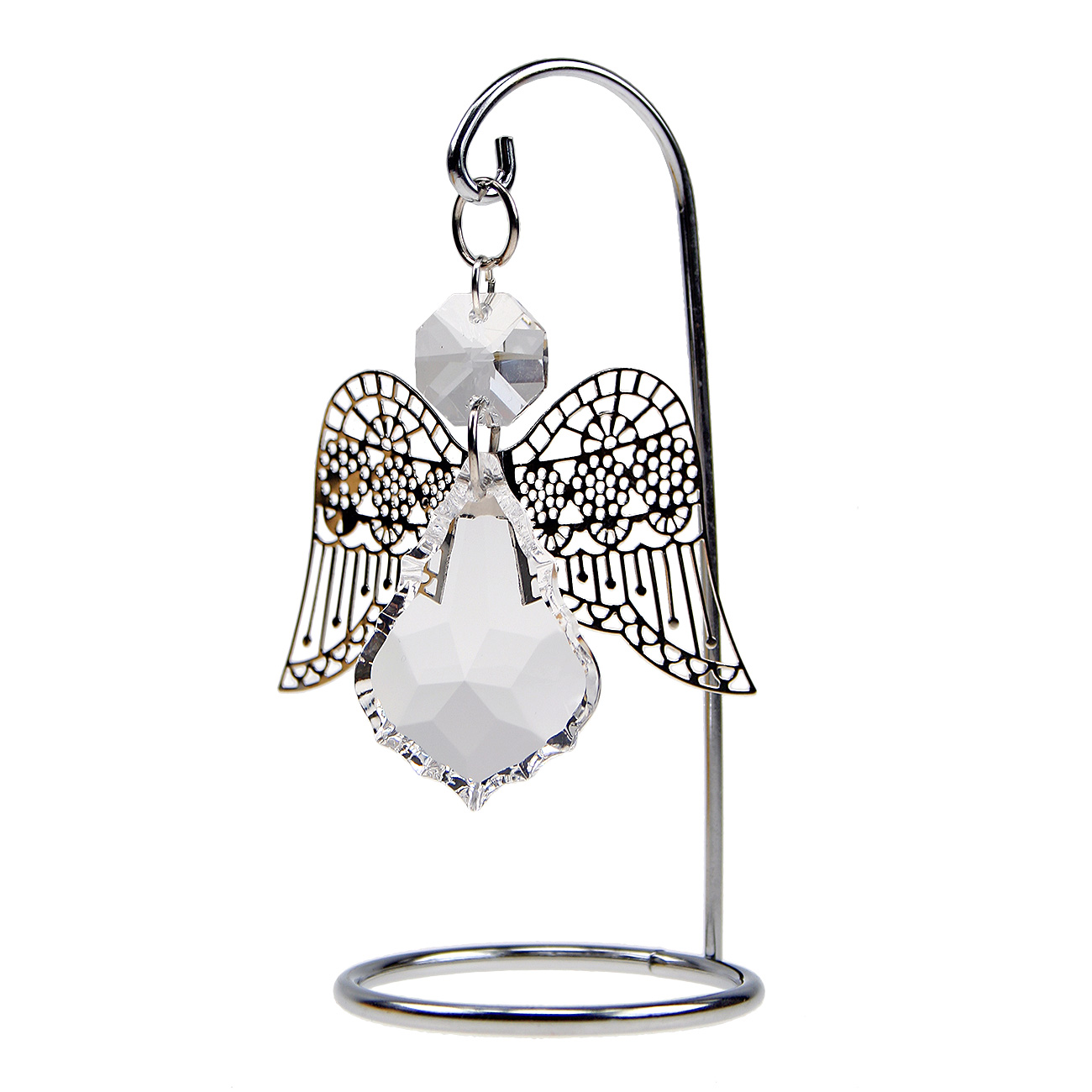 Crystal Angel on Stand