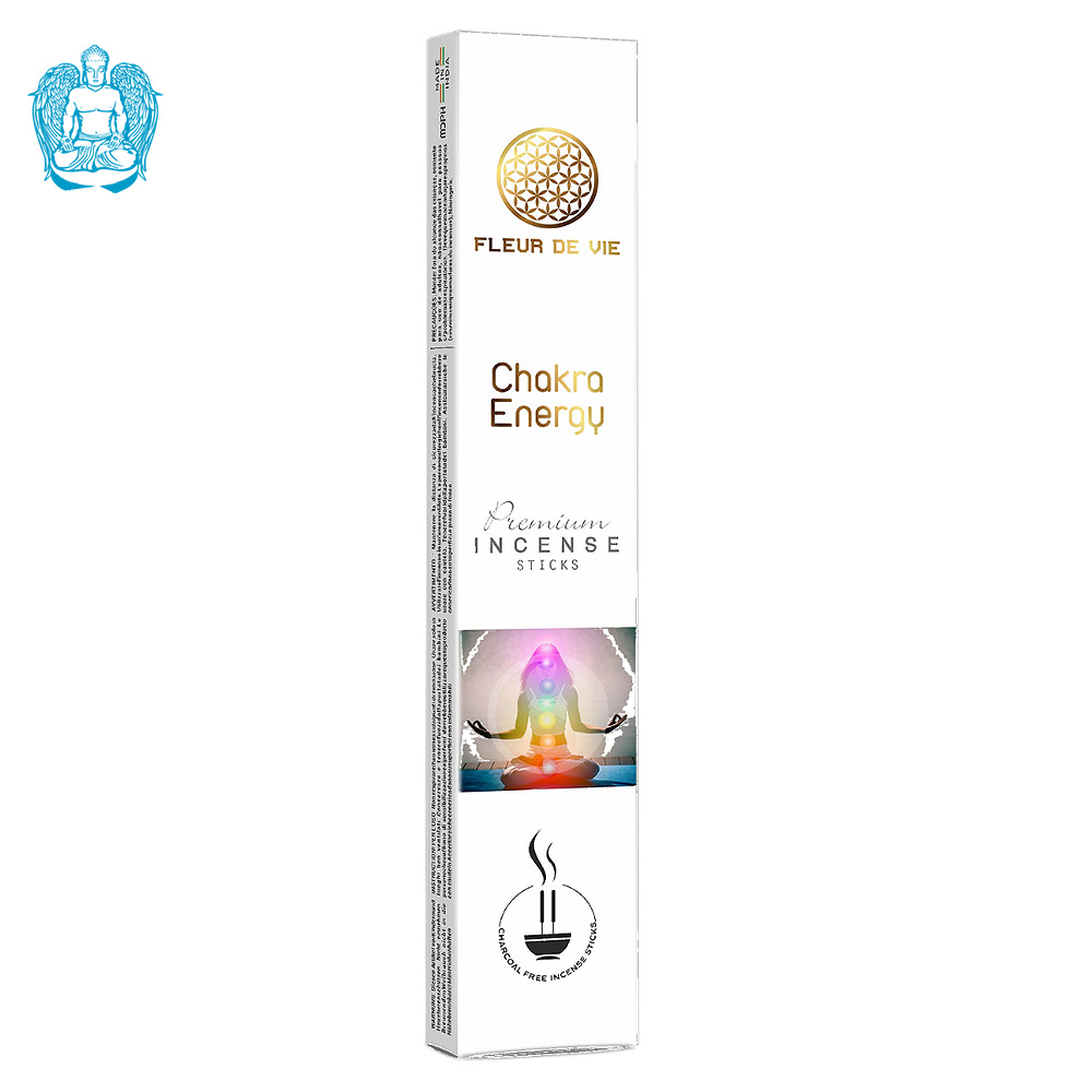 Fleur de Vie Premium Incense Sticks - Chakra Energy -16g
