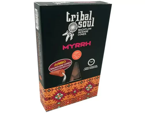 Tribal Soul Myrrh Backflow Incense Cones