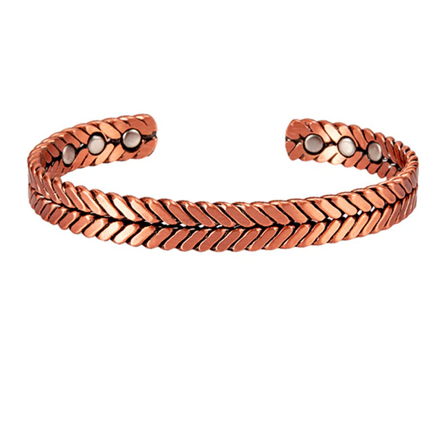 Power Couple Men and Womens Copper Magnetic Bracelets  Earth Therapy