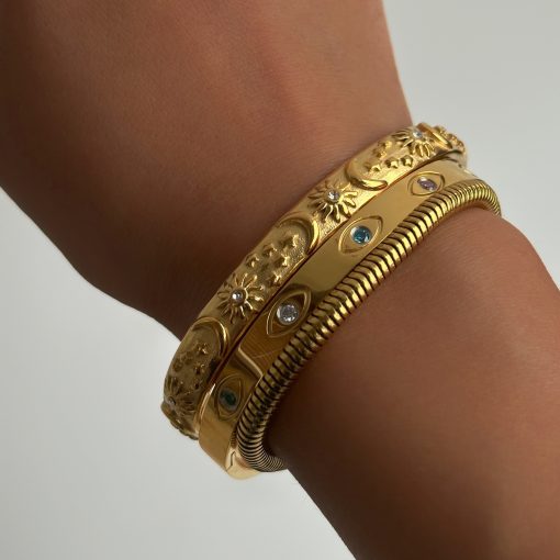Stainless-Steel-18K-Gold-Star-Moon-Sun-Bracelet-Vintage-Colorful-Zircon-Eye-Bracelets-For-Women-Girls