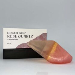 The Gypsy Alchemist - Crystal Infused Soap Rose Quartz