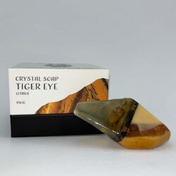 The Gypsy Alchemist Crystal Infused Soap Tiger Eye