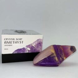 The Gypsy Alchemist Crystal Infused Soap - Amethyst – 150g