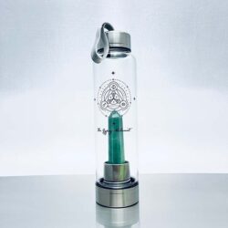 The Gypsy Alchemist – Green Aventurine Crystal Water Bottle
